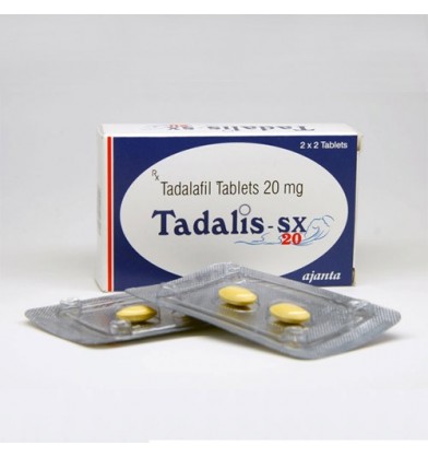 Achat Tadalis SX 20 mg. Dans un paquet de 2 comprimés.