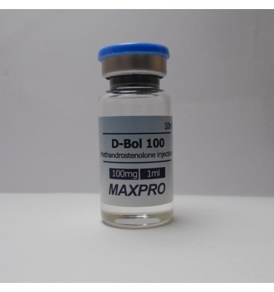 D-Bol 100, (injectable methandienone), 100 mg/ml (10 ml), Max Pro, Thailand