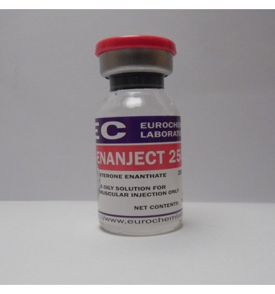 EnanJect, Testosterone Enanthate, 2500mg/10ml, EUROCHEM