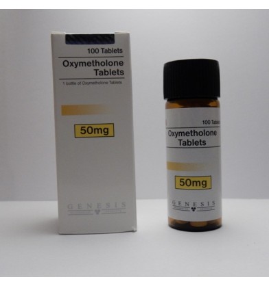 Oxymetholone Tablets, 100 tabs/50 mg, Genesis